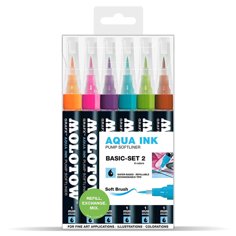 Aqua Ink Pump Softliner Basic-Set 2
