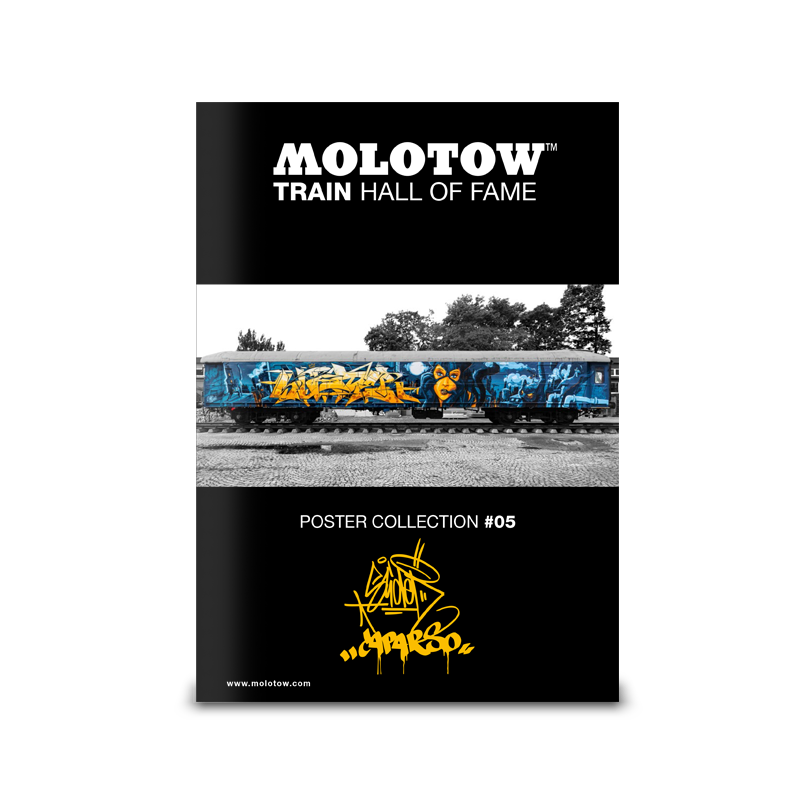 MOLOTOW™ Train Poster #05 "SLIDER & CAPARSO"