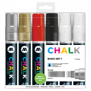 Chalk Marker Basic-Set 1 (15 mm)